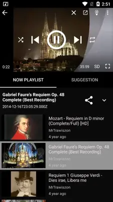 Classic Music Player android App screenshot 0