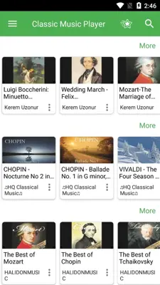 Classic Music Player android App screenshot 4